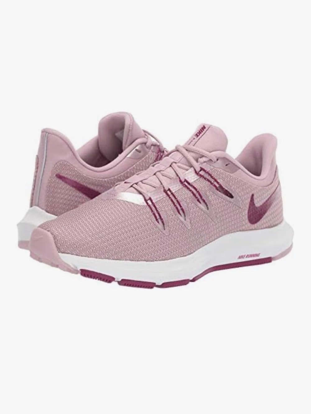 Nike Quest Plum Chalk/True Berry BV6139 500 Women’s Size 9.5 Running Shoes Mesh